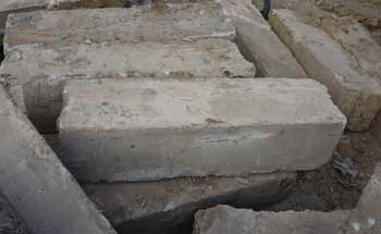 Разборка бетонных блоков